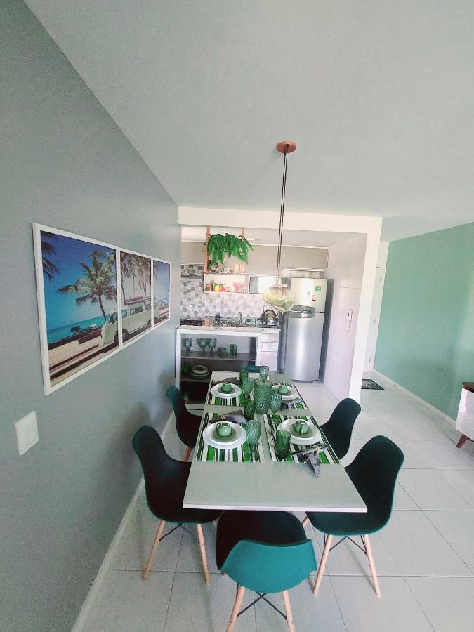 Flat Aconchegante, 3 Quartos, Condominio Muro Alto Em Pôrto das Galinhas Kültér fotó