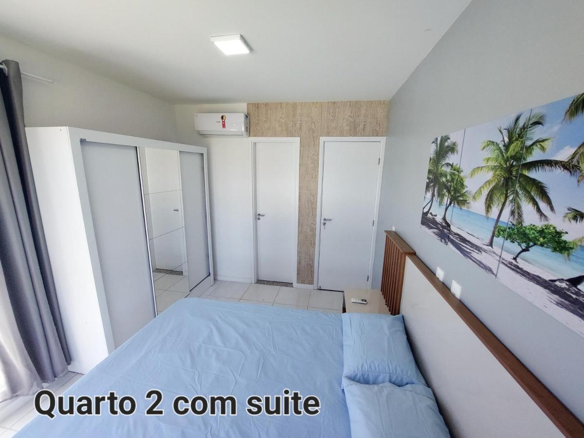 Flat Aconchegante, 3 Quartos, Condominio Muro Alto Em Pôrto das Galinhas Kültér fotó