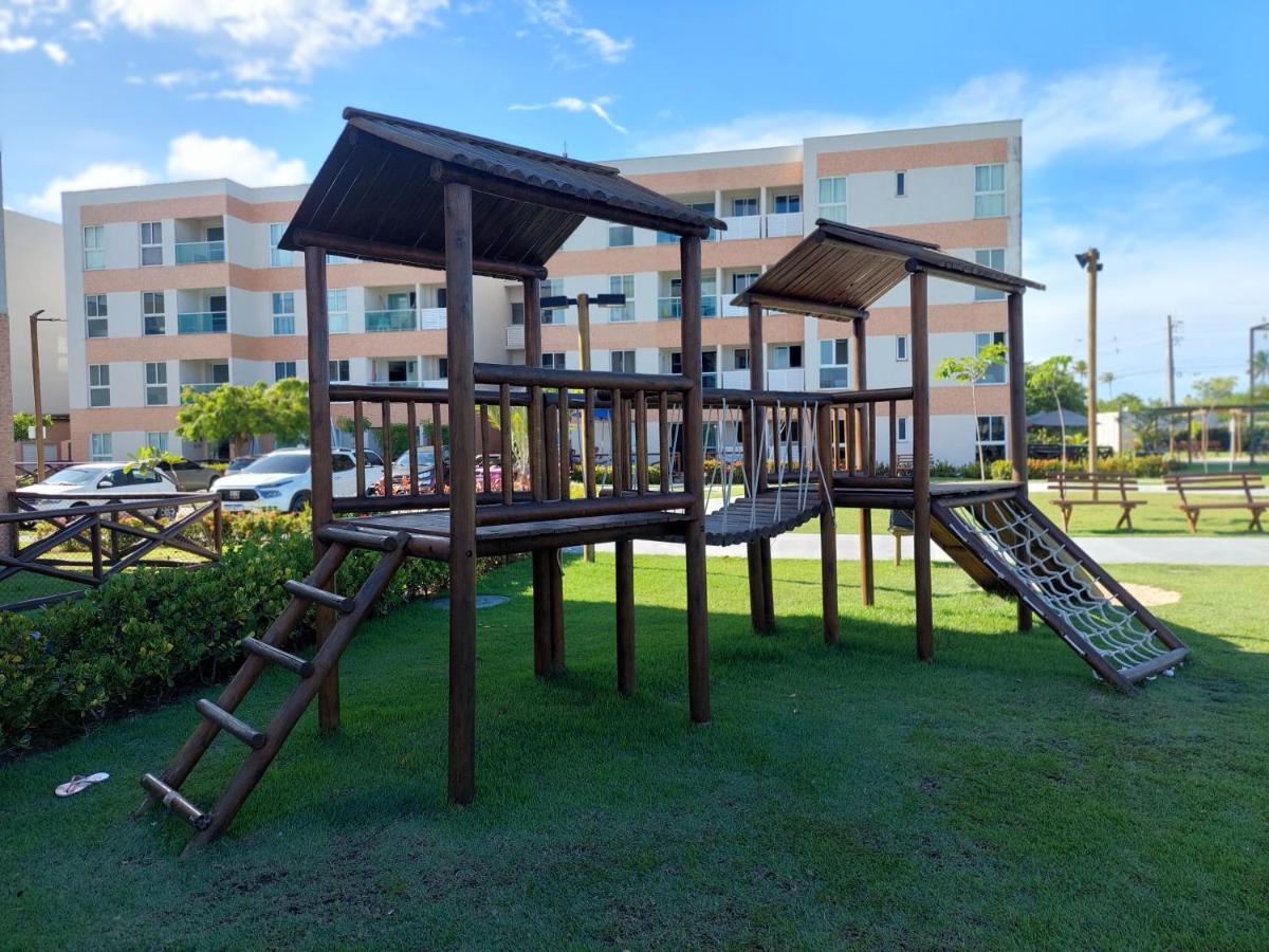 Flat Aconchegante, 3 Quartos, Condominio Muro Alto Em Pôrto das Galinhas Kültér fotó